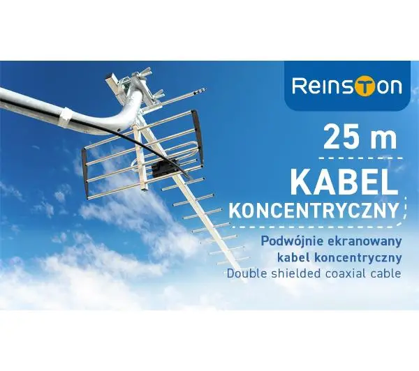 Reinston ESAT011 25m Biały