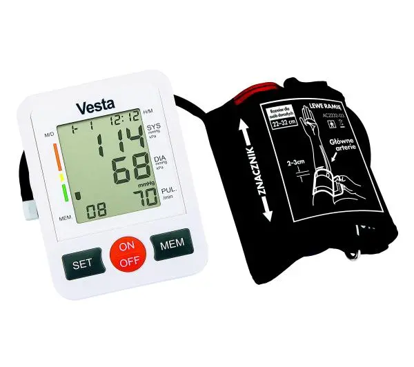 Vesta EBPM01 Wykrywanie arytmii