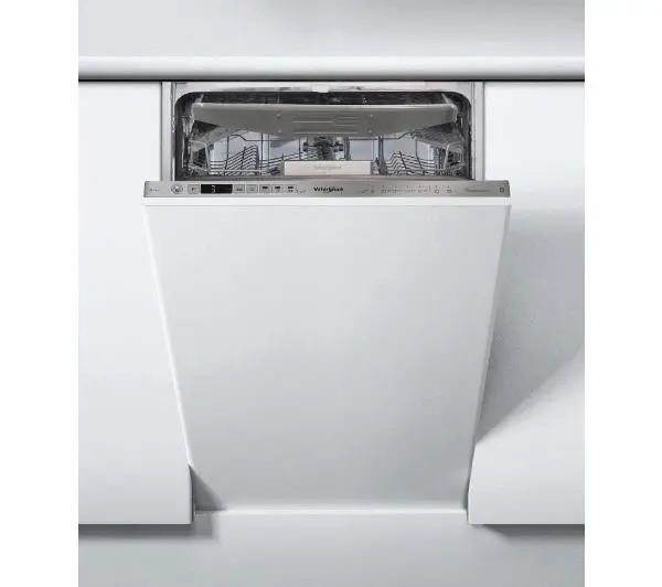 Whirlpool WSIO 3O34 PFE X 44,8cm Automatyczne otwieranie drzwi Szuflada na sztućce