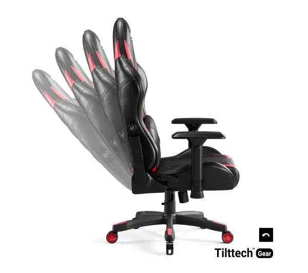 Diablo Chairs X-Ray 2.0 King Size Gamingowy do 160kg Skóra ECO Czarno-czerwony - Kup na Raty - RRSO 0%