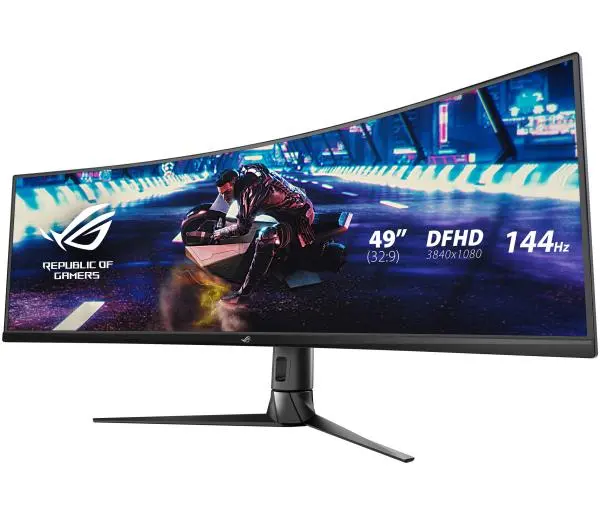 ASUS ROG Strix XG49VQ 49" 3840x1080 VA 144Hz 4ms Zakrzywiony Gamingowy - Kup na Raty - RRSO 0%