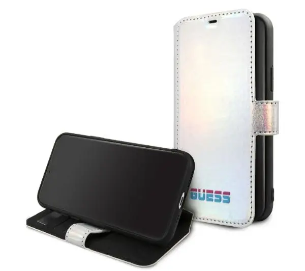 Guess GUFLBKN58BLD do iPhone 11 Pro Srebrny