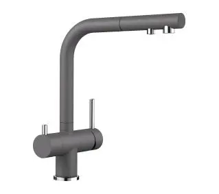 Blanco Fontas-S II 525207 Szarość skały Wygląd silgranitu - Kup na Raty - RRSO 0%