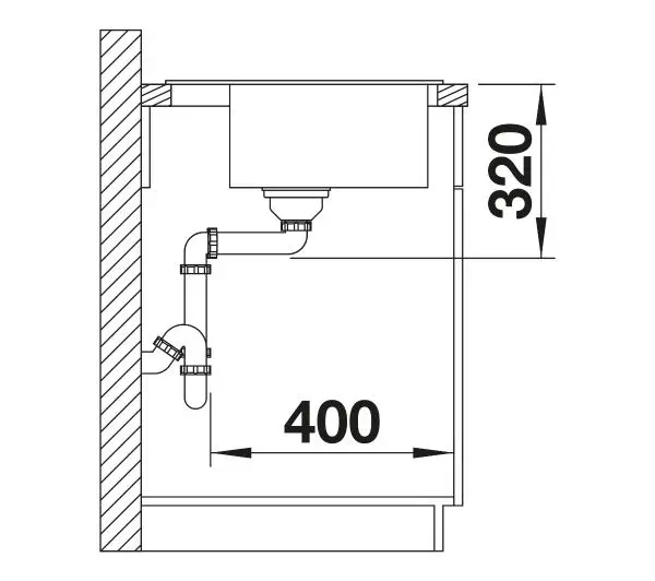 Blanco DALAGO 45 517160 Granitowy Biały - Kup na Raty - RRSO 0%
