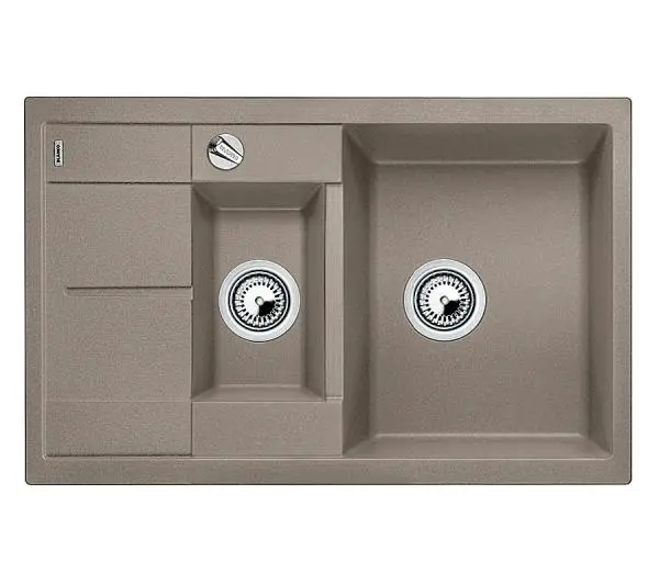 Zlewozmywaki kuchenne - Blanco METRA 6 S Compact 517353 Granitowy Tartufo