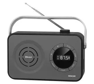 Sencor SRD 3200 B Radio FM Bluetooth Czarny - ⚡ EURO HIT CENOWY! ⚡