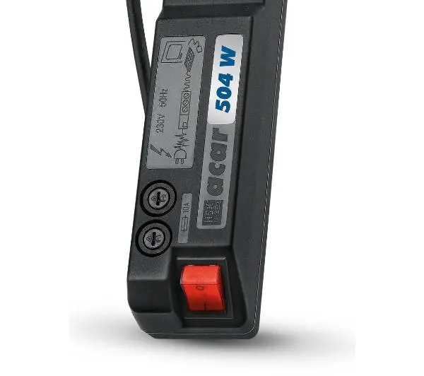 Acar 504 W 5 gniazd 3m Czarny