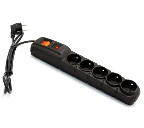 Acar F5 PRO 5 gniazd 3m Czarny