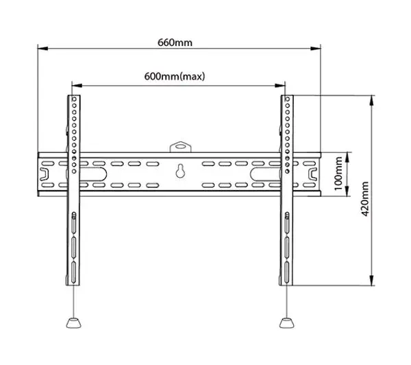 Techlink TWM602 od 37" do 86" Max 50kg