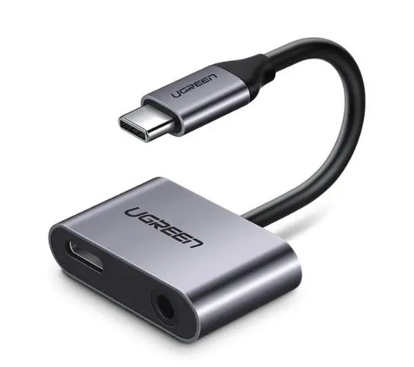 UGREEN CM193 USB-C do USB-C i jack 3,5mm