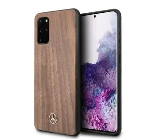 Mercedes-Benz Wood Line Walnut MEHCS67VWOLB Samsung Galaxy S20+