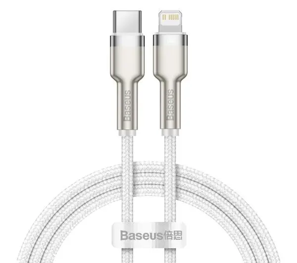Baseus USB-C do Lightning Cafule Biały