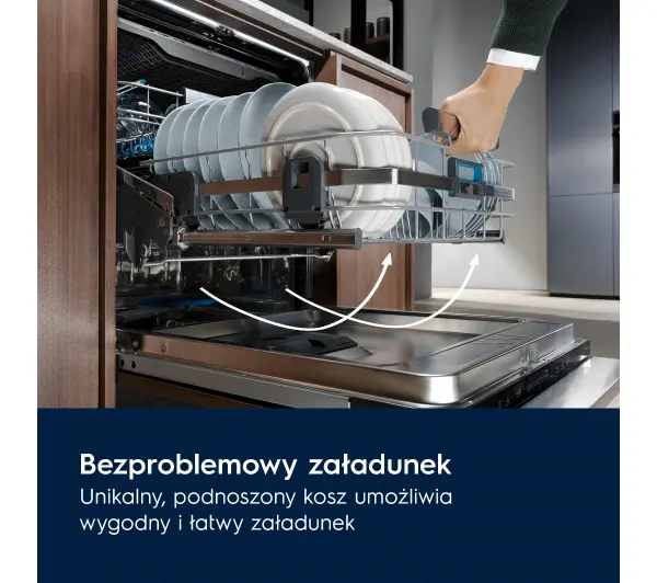 Electrolux 900 ComfortLift EEC67310L 60cm Automatyczne otwieranie drzwi Szuflada na sztućce - Kup na Raty - RRSO 0%