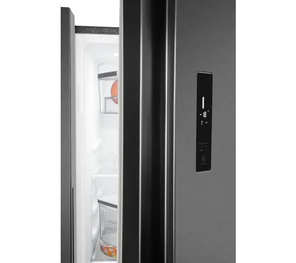 Amica FY5119.3DFBX Pełny No Frost 177cm Komora świeżości Czarny Inox - Kup na Raty - RRSO 0%