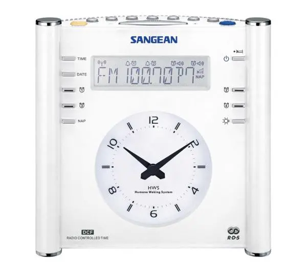 Sangean ATOMIC 30 RCR-3 Radio FM Biały