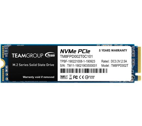 dysk SSD Team Group MP33 Pro 2TB PCIe 3.0 x4 NVMe
