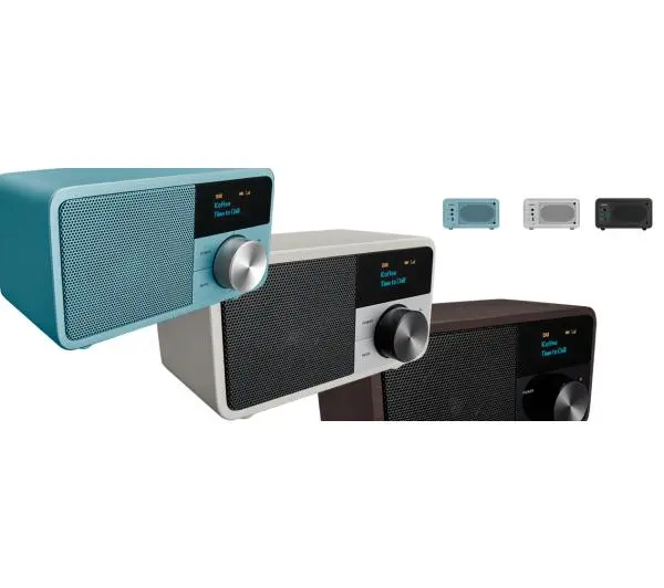 Sangean GENUINE MINI dab+ DDR-7 Radio FM DAB+ Bluetooth Srebrny - Kup na Raty - RRSO 0%