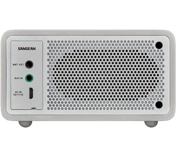 Sangean GENUINE MINI dab+ DDR-7 Radio FM DAB+ Bluetooth Srebrny - Kup na Raty - RRSO 0%
