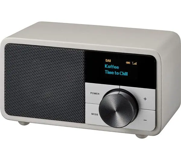 Sangean GENUINE MINI dab+ DDR-7 Radio FM DAB+ Bluetooth Srebrny - Kup na Raty - RRSO 0%