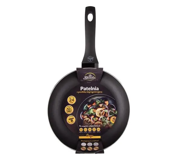 La Bonita Onyx LB24P006 24cm Powłoka nieprzywierająca Aluminiowa