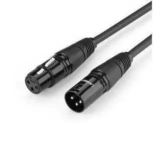 UGREEN AV130 XLR Przedłużacz do mikrofonu 10m Czarny