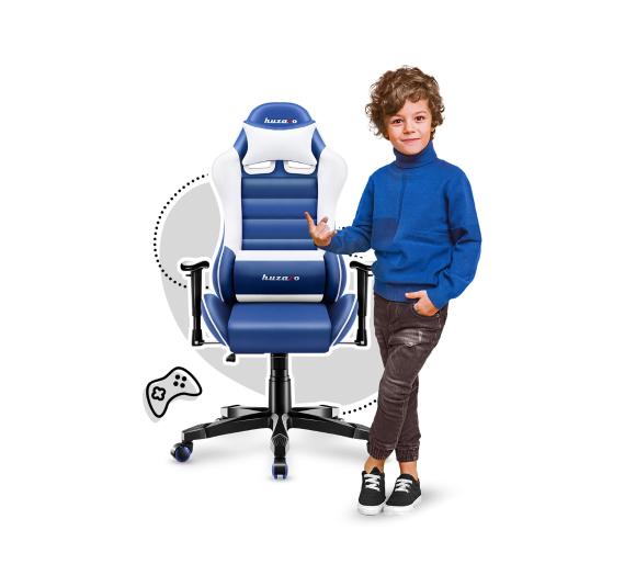 fotel gamingowy Huzaro Ranger 6.0 (niebieski) fotel gamingowy dla dziecka