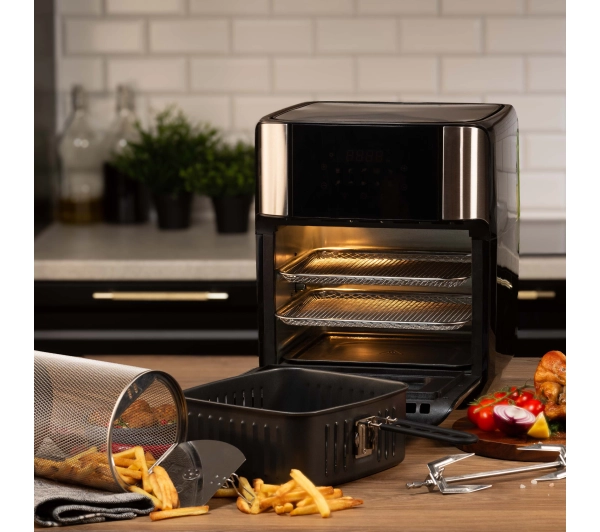 Raven EFN004 Frytkownica niskotłuszczowa 1800W 12l, 8w1, 10 programów automatycznych - Kup na Raty - RRSO 0%