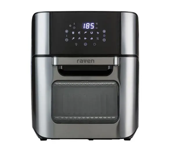 Raven EFN004 Frytkownica niskotłuszczowa 1800W 12l, 8w1, 10 programów automatycznych - Kup na Raty - RRSO 0%