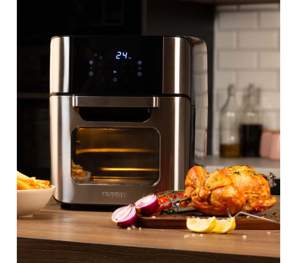 Raven EFN004 Frytkownica niskotłuszczowa 1800W 12l, 8w1, 10 programów automatycznych - Kup na Raty - RRSO 0%