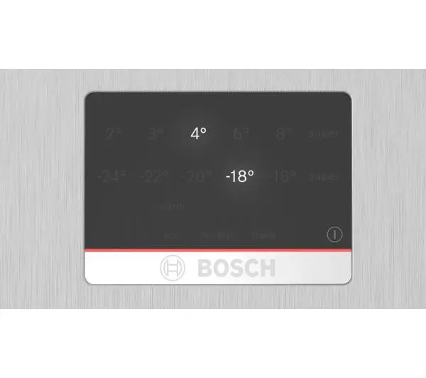 Bosch Serie 4 KGN397LDF Pełny No Frost 203cm Szuflada z kontrolą wilgotności Stalowy - Kup na Raty - RRSO 0%