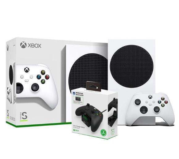konsola Xbox Series S Xbox Series S + ładowarka Xori SOLO