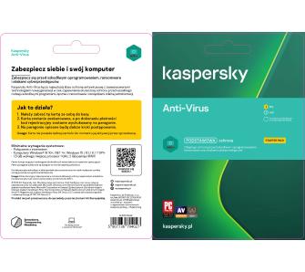 kod ESD Kaspersky Anti-Virus Starter Pack 1PC/1Rok (Kod)