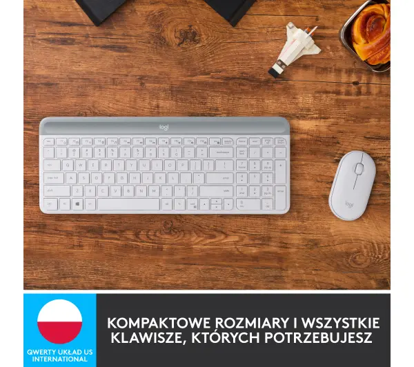 Logitech MK470  Biały