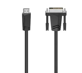 Hama 00205018 HDMI - DVI-D 1,5m Czarny