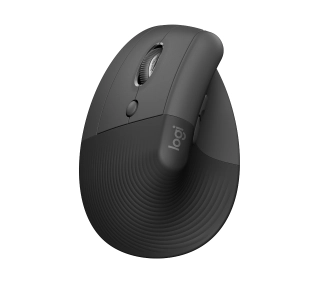 Logitech Lift Dla leworęcznych Grafitowy