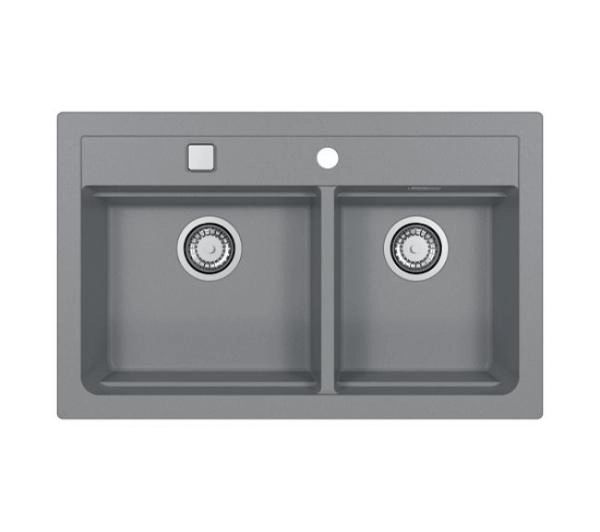 Zlewozmywaki kuchenne - Alveus Atrox 50 1132001 Granitowy Betonowy