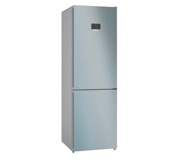 Bosch KGN367LDF Pełny No Frost 186cm Szuflada z kontrolą wilgotności Srebrny