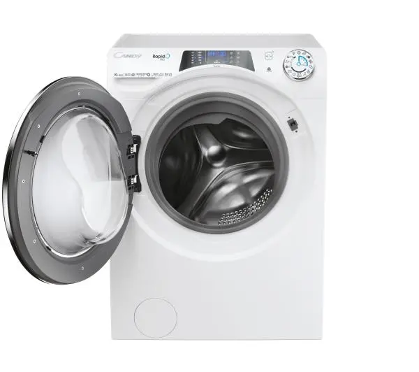 Candy RapidO Pro RPW41066BWMBC-S 58cm 10kg/6kg Zdalne sterowanie - DRUGI -30%, ALBO 5-TY ZA 1ZŁ - Kup na Raty - RRSO 0%