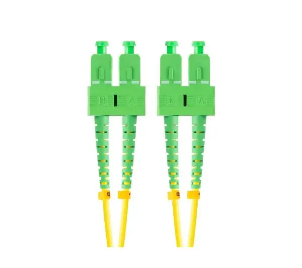 Lanberg PATCHCORD ŚWIATŁOWODOWY SM SC/APC-SC/APC DUPLEX 3.0MM LSZH G657A1 10M ŻÓŁTY LANBERG