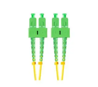 Lanberg FO-SASA-SD11-0100-YE 10m Żółty