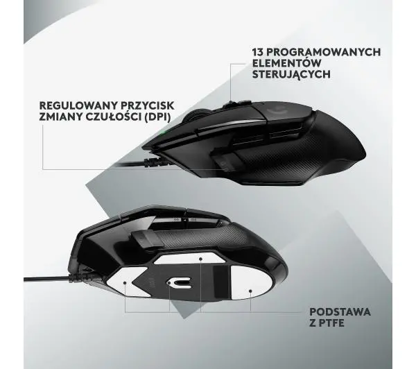 Logitech G502 X Czarny