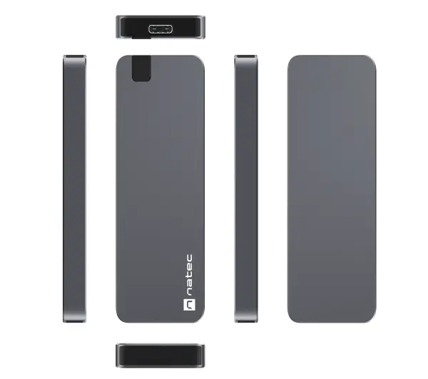 Natec Rhino M.2 NVMe Szary