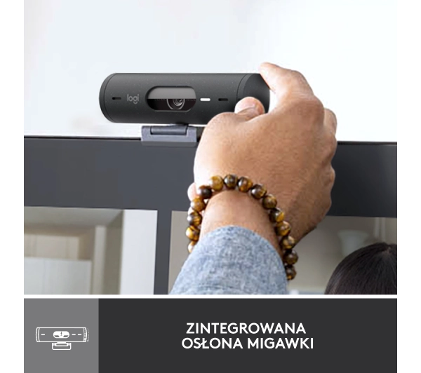 Logitech Brio 500  Grafitowy - Kup na Raty - RRSO 0%