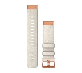 Garmin QuickFit nylon 20 mm Kremowo-różowy - Kup na Raty - RRSO 0%