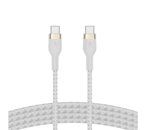 Belkin CAB011BT2MWH BoostCharge Pro Flex USB-C do USB-C 2m Biały