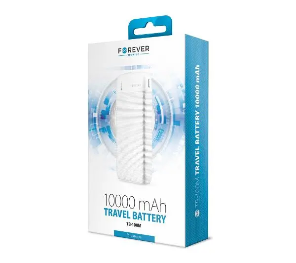 Forever TB-100M 10000mAh Biały