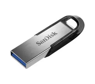 SANDISK Cruzer Ultra Flair 128GB USB 3.0 Czarno-srebrny