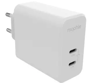 Mophie USB-C PD Dual 67W Biały