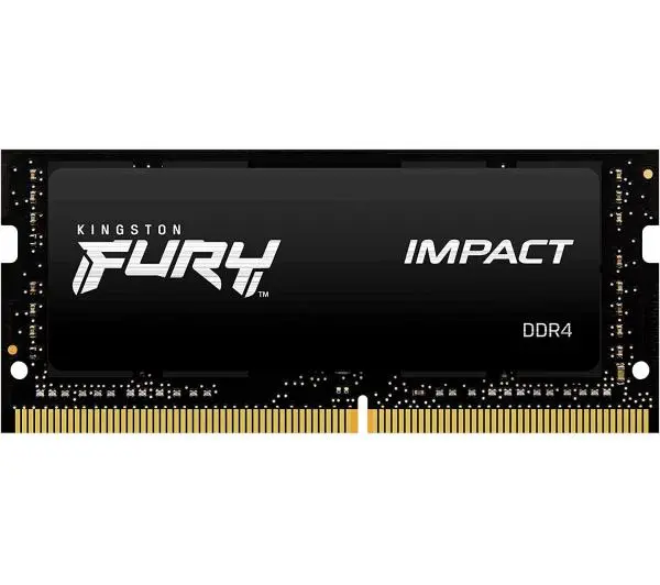 Kingston FURY Impact DDR4 32GB (2 x 16GB) 3200 CL20 SODIMM Czarny - Kup na Raty - RRSO 0%