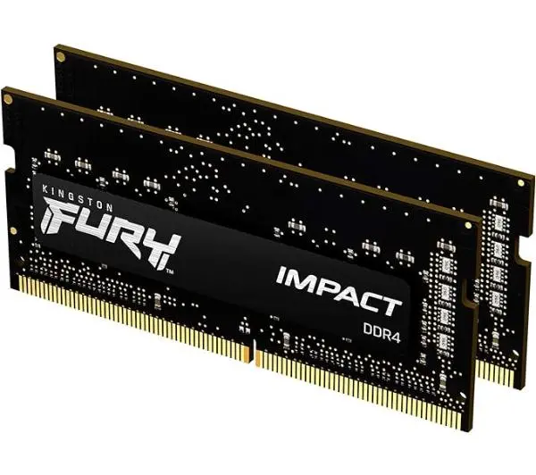 Kingston FURY Impact DDR4 32GB (2 x 16GB) 3200 CL20 SODIMM Czarny - Kup na Raty - RRSO 0%